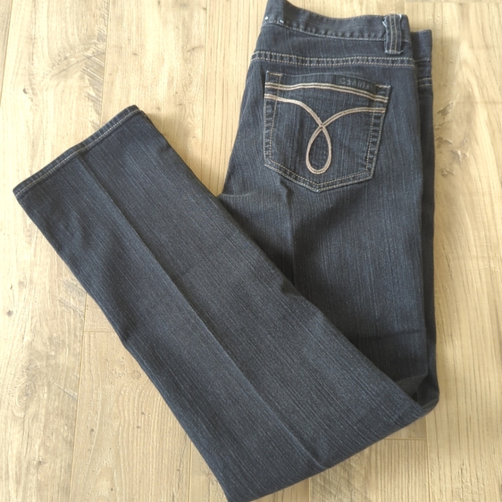 Calvin Klein Jeans Women's Size 31/12 High Rise Skinny Stretch Black Jea…